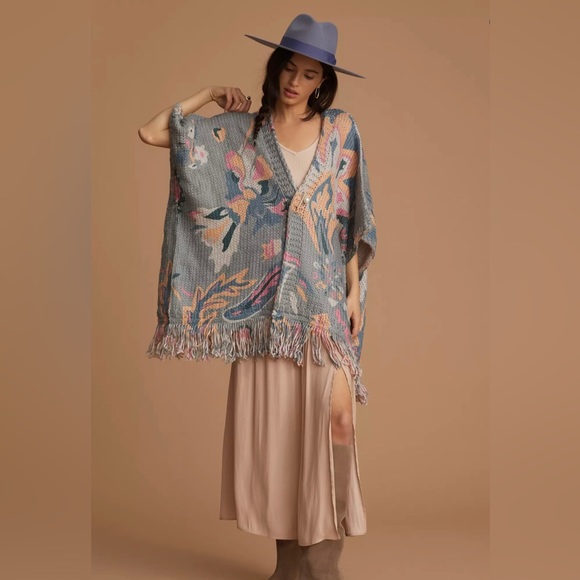 Anthropologie | Fringed Duster Cardigan - Picture 2 of 6